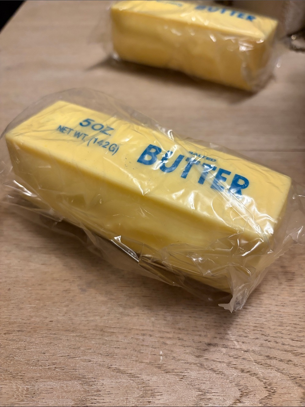 5 oz. Salted Butter Shaving Cream Slow Rise Squishy Squeeze Gooey Fidget Toy